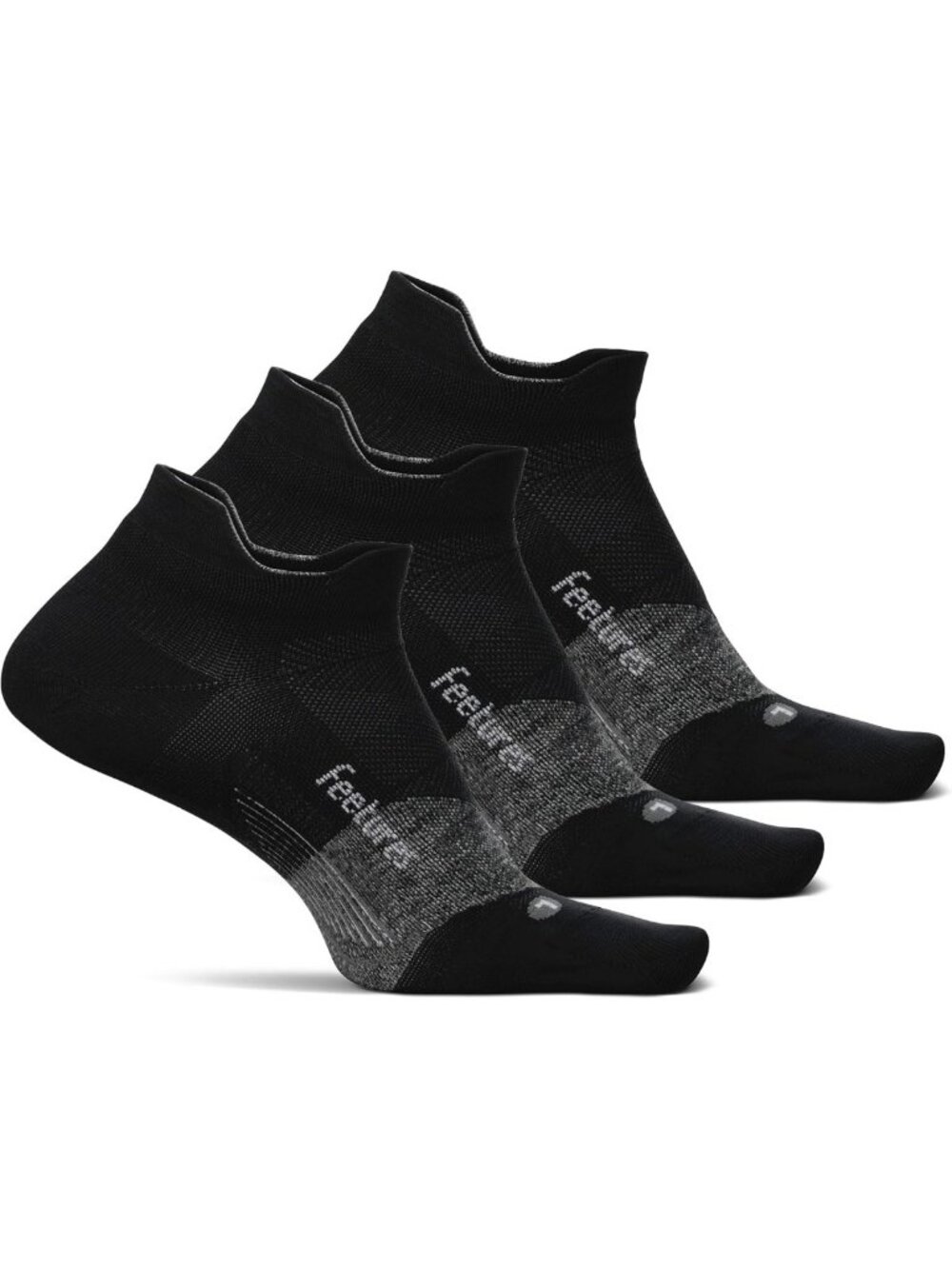 Ultra Light No Show Tab Ankle Socks - Sport Socks with Targeted Compression
